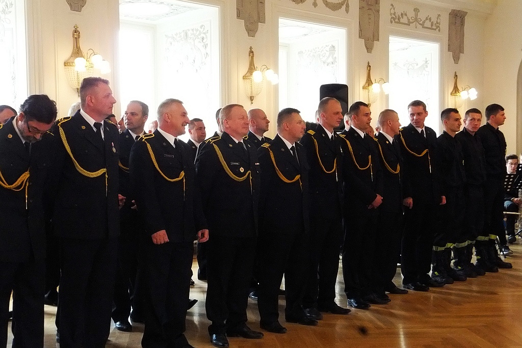 W Sali Królewskiej odbyły się uroczyste obchody Dnia Strażaka