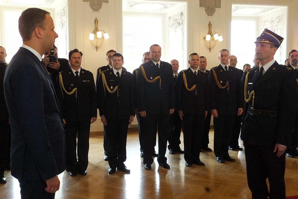 W Sali Królewskiej odbyły się uroczyste obchody Dnia Strażaka