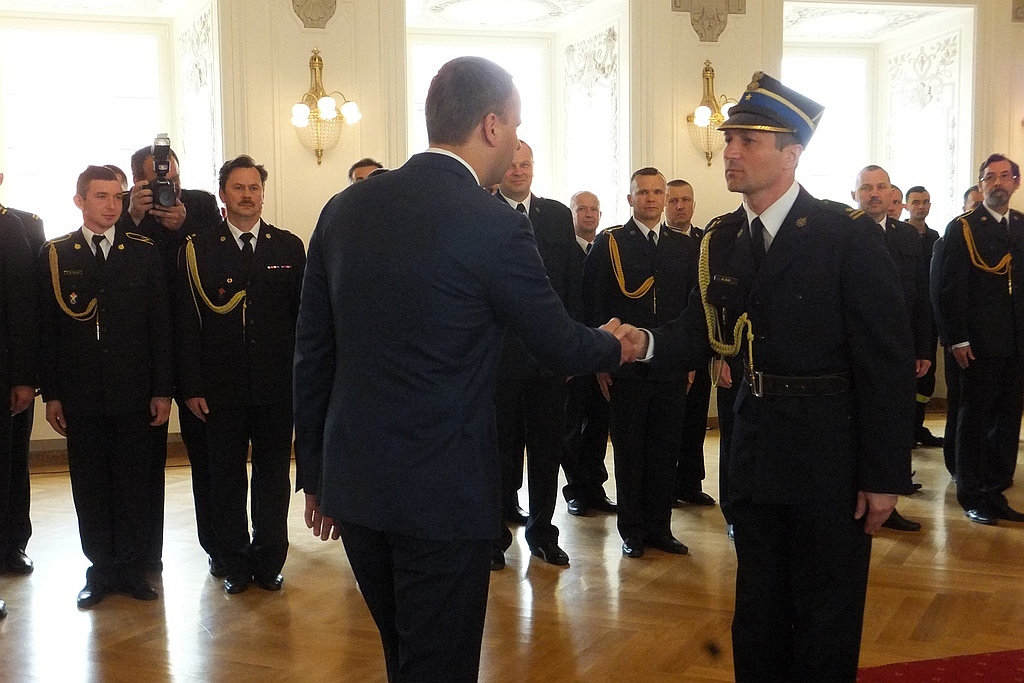 W Sali Królewskiej odbyły się uroczyste obchody Dnia Strażaka