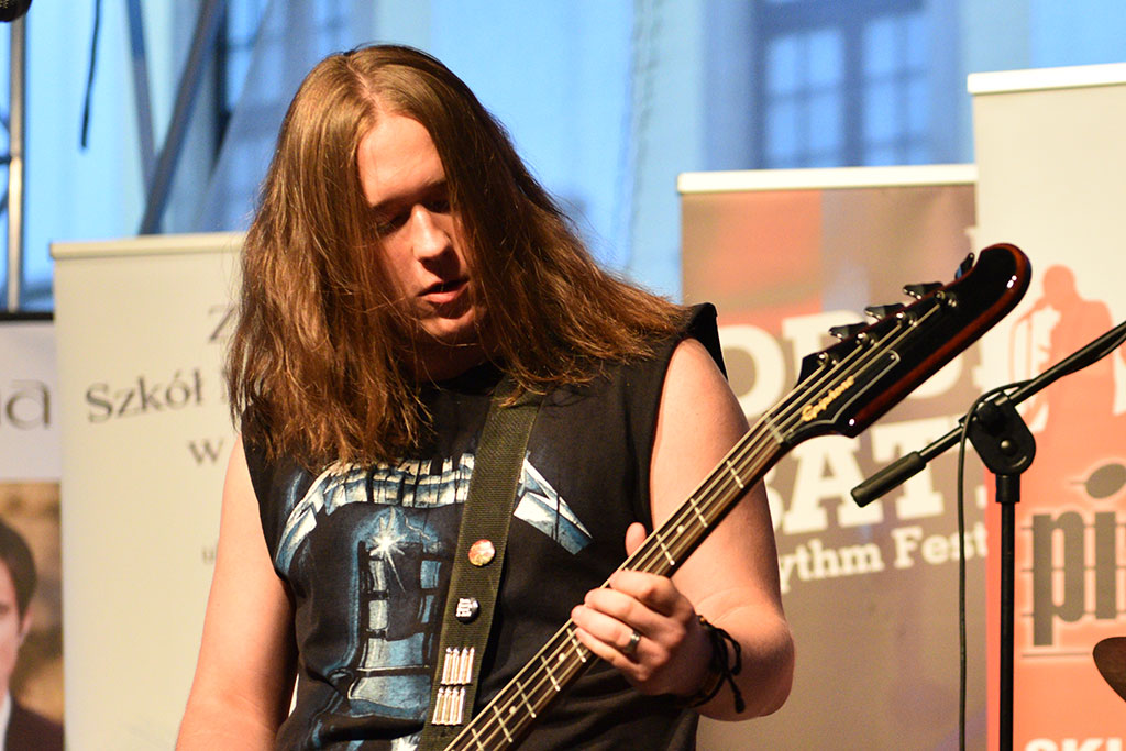Thrash metalowa „Fobia” zagrała na dziedzińcu Akademii
