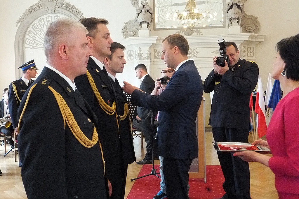 W Sali Królewskiej odbyły się uroczyste obchody Dnia Strażaka