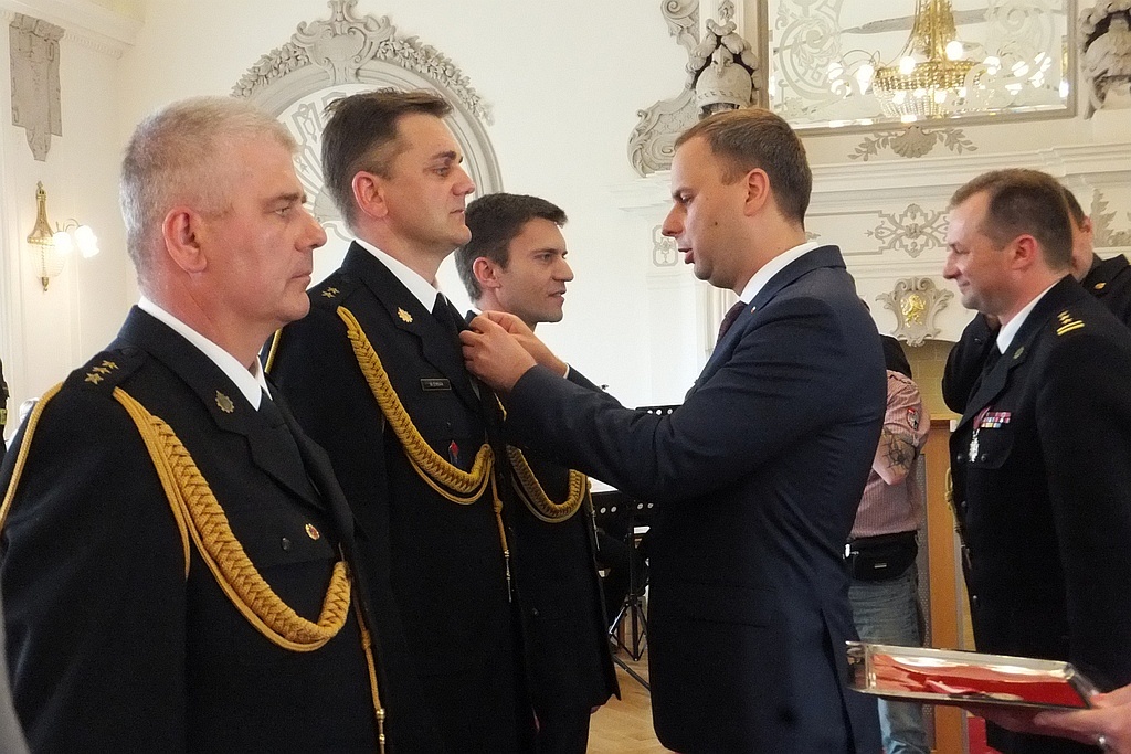 W Sali Królewskiej odbyły się uroczyste obchody Dnia Strażaka
