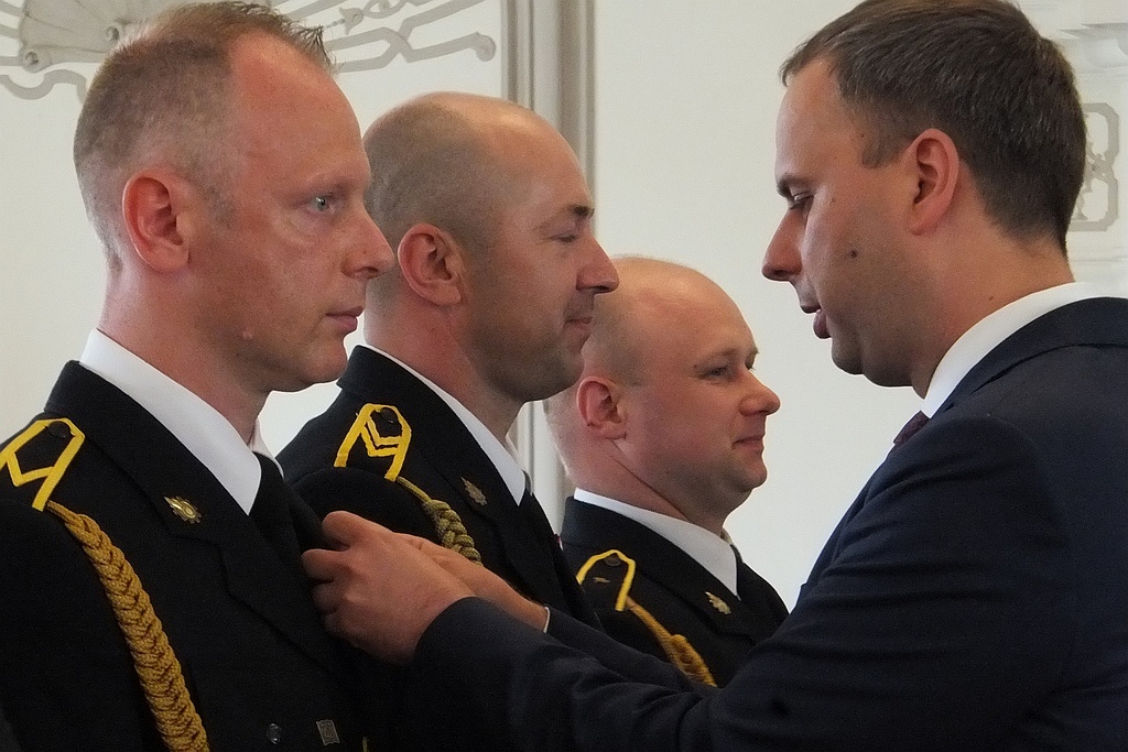 W Sali Królewskiej odbyły się uroczyste obchody Dnia Strażaka