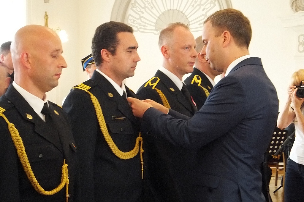 W Sali Królewskiej odbyły się uroczyste obchody Dnia Strażaka