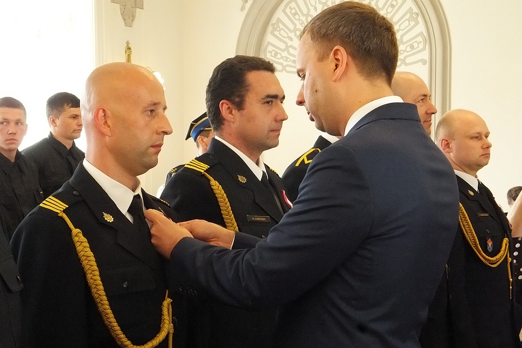 W Sali Królewskiej odbyły się uroczyste obchody Dnia Strażaka