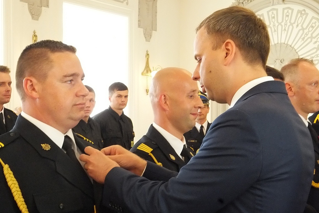 W Sali Królewskiej odbyły się uroczyste obchody Dnia Strażaka