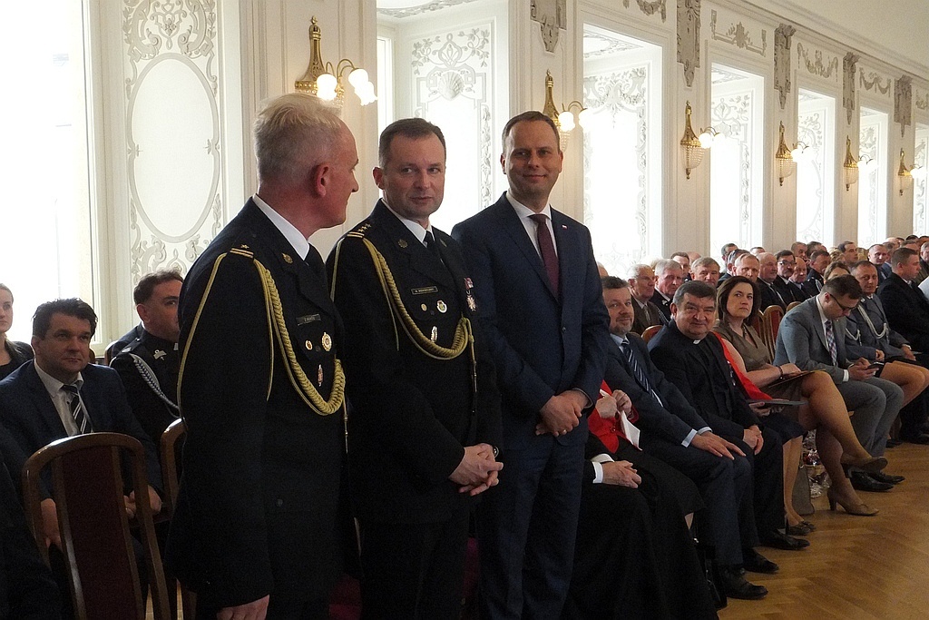 W Sali Królewskiej odbyły się uroczyste obchody Dnia Strażaka