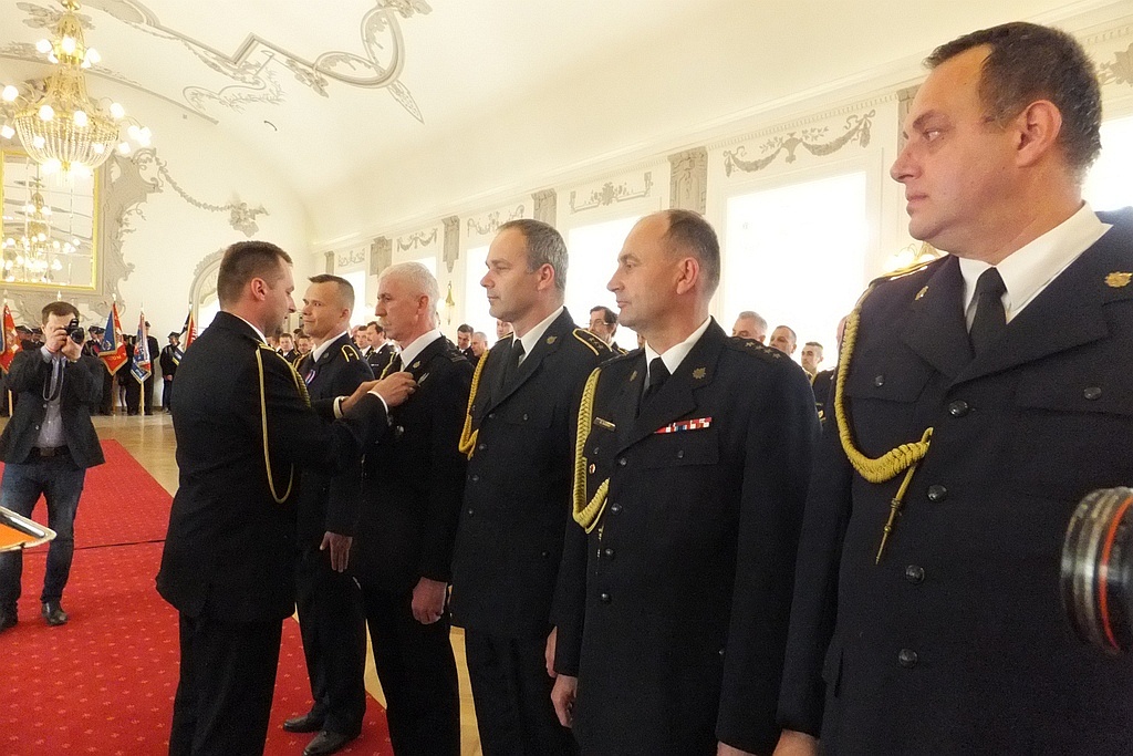 W Sali Królewskiej odbyły się uroczyste obchody Dnia Strażaka