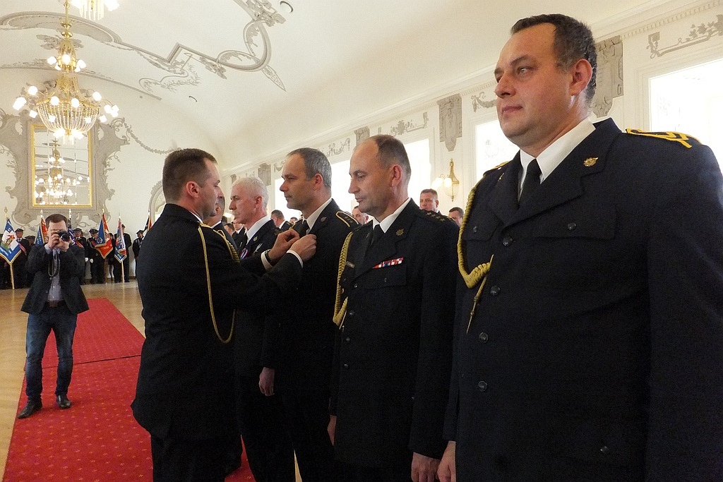 W Sali Królewskiej odbyły się uroczyste obchody Dnia Strażaka