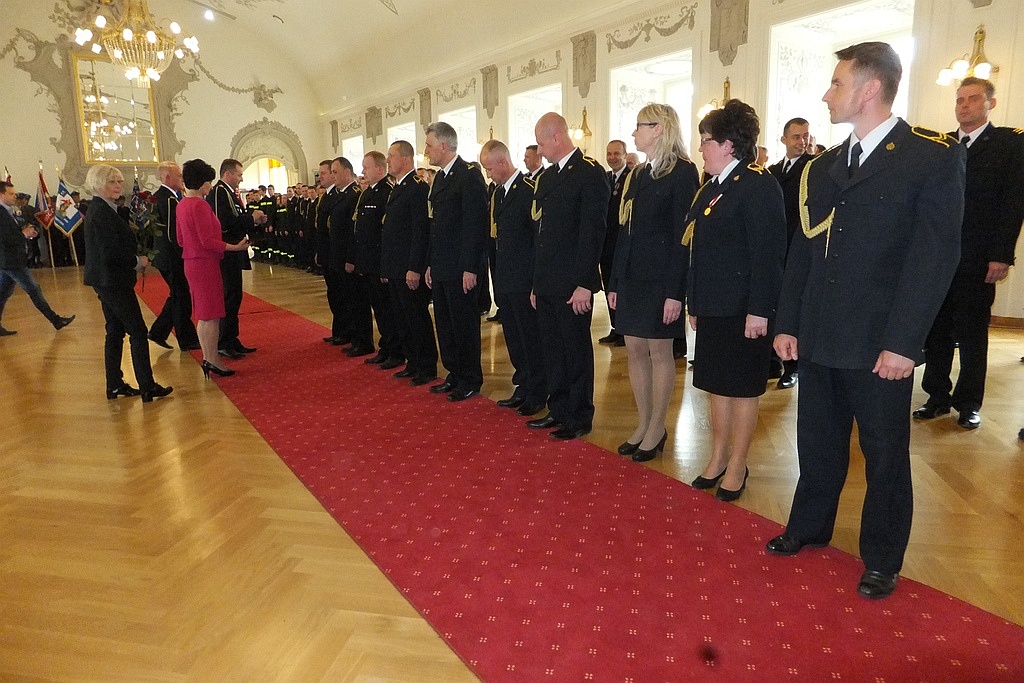 W Sali Królewskiej odbyły się uroczyste obchody Dnia Strażaka