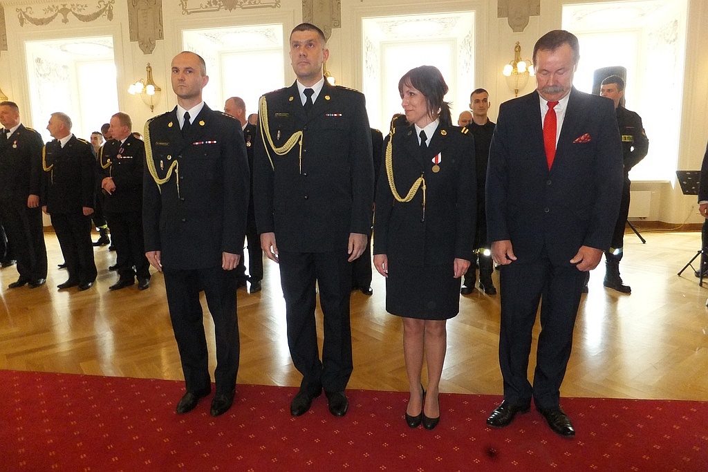 W Sali Królewskiej odbyły się uroczyste obchody Dnia Strażaka