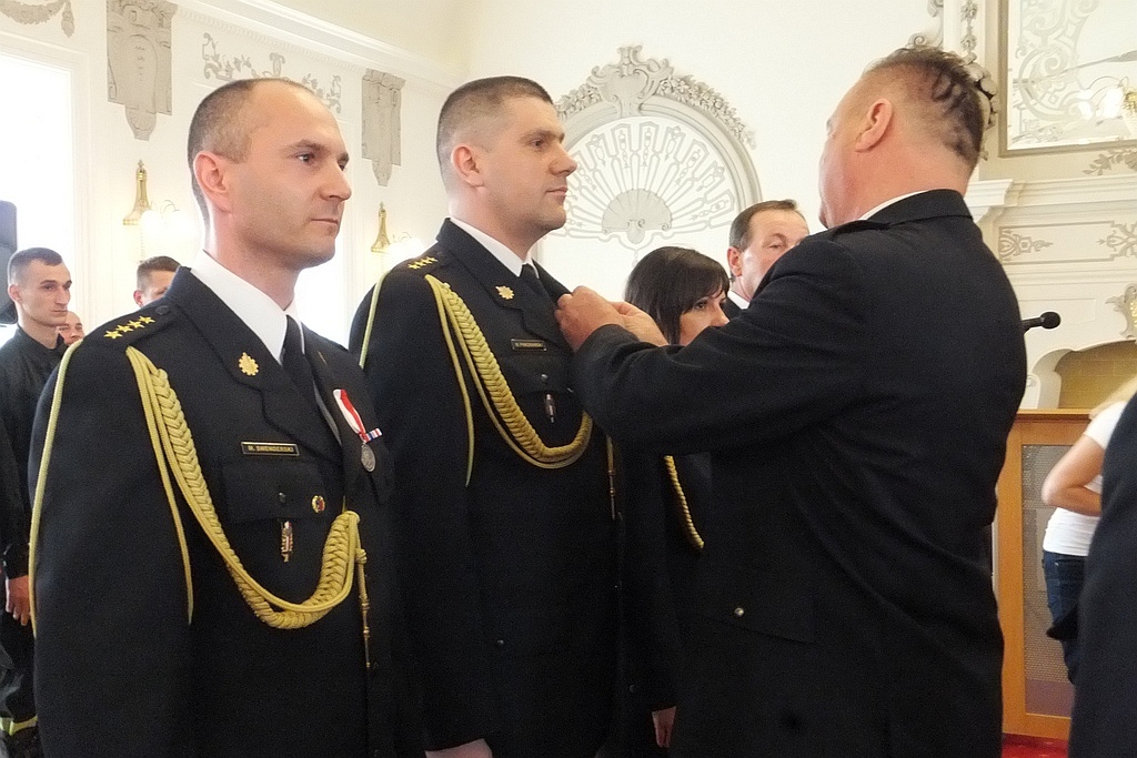 W Sali Królewskiej odbyły się uroczyste obchody Dnia Strażaka