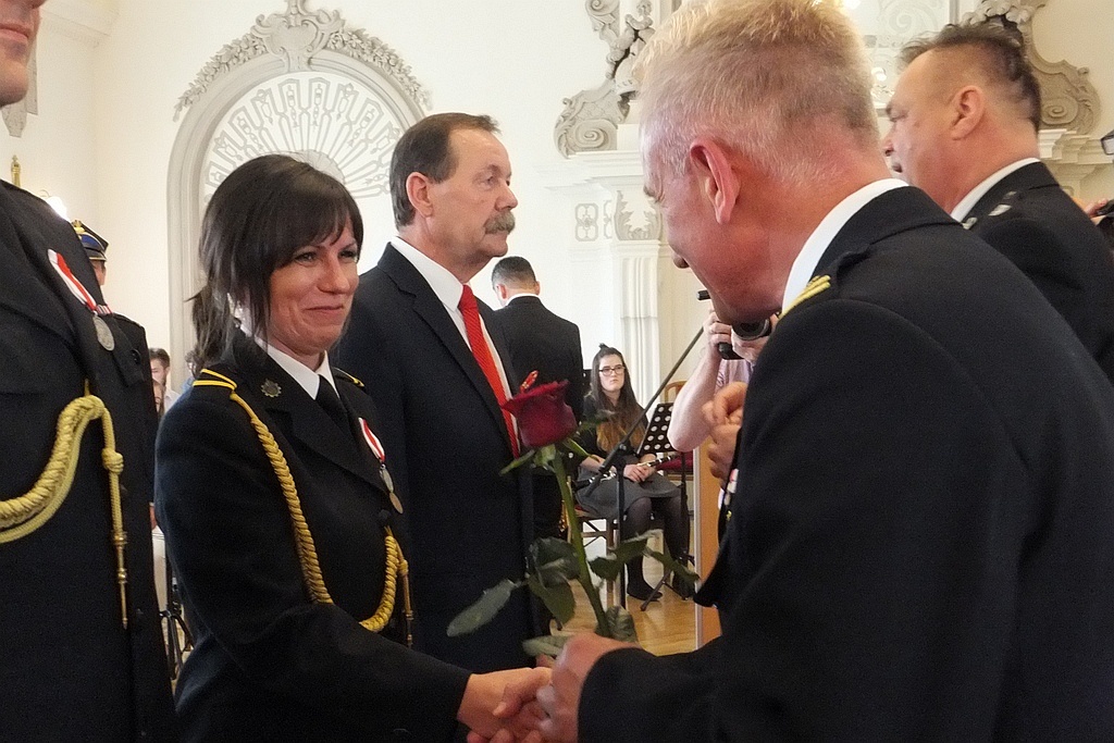 W Sali Królewskiej odbyły się uroczyste obchody Dnia Strażaka