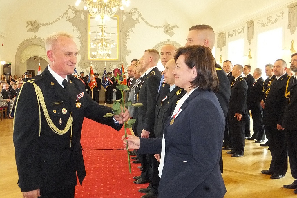 W Sali Królewskiej odbyły się uroczyste obchody Dnia Strażaka