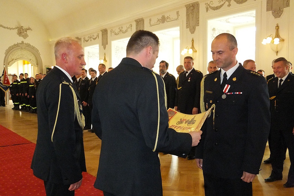 W Sali Królewskiej odbyły się uroczyste obchody Dnia Strażaka