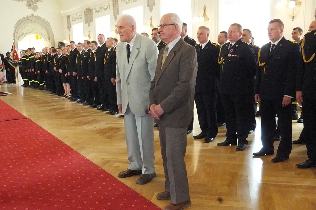 W Sali Królewskiej odbyły się uroczyste obchody Dnia Strażaka