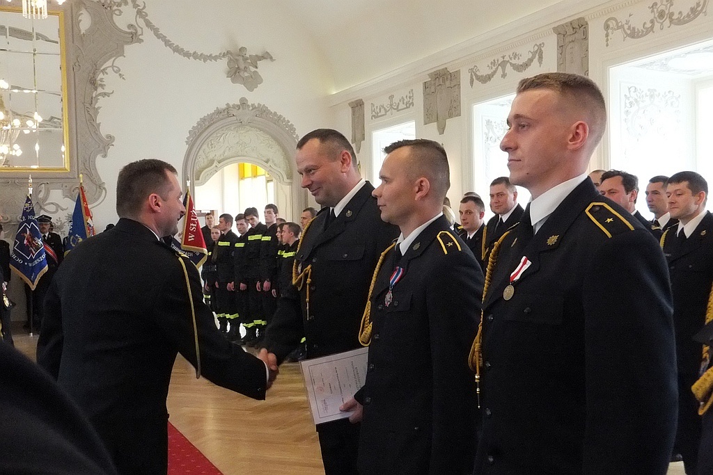 W Sali Królewskiej odbyły się uroczyste obchody Dnia Strażaka