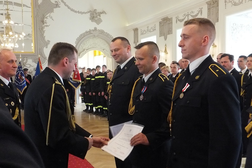 W Sali Królewskiej odbyły się uroczyste obchody Dnia Strażaka