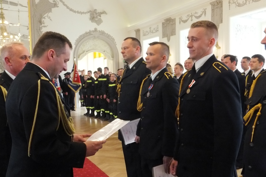 W Sali Królewskiej odbyły się uroczyste obchody Dnia Strażaka