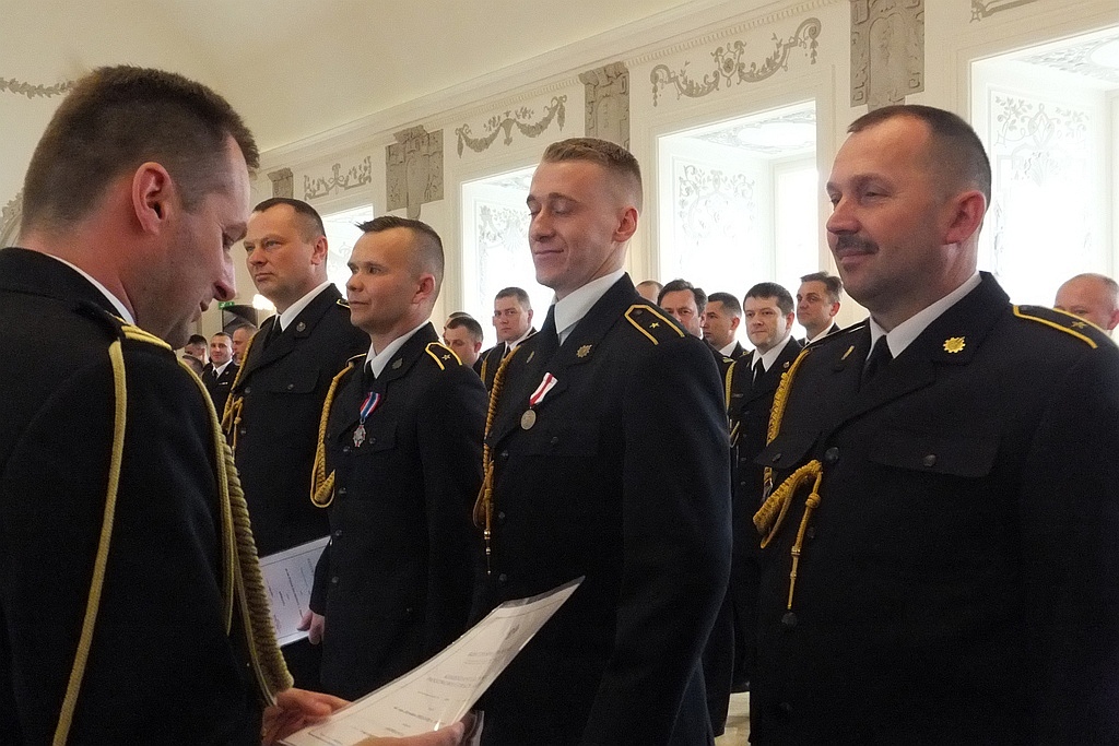 W Sali Królewskiej odbyły się uroczyste obchody Dnia Strażaka