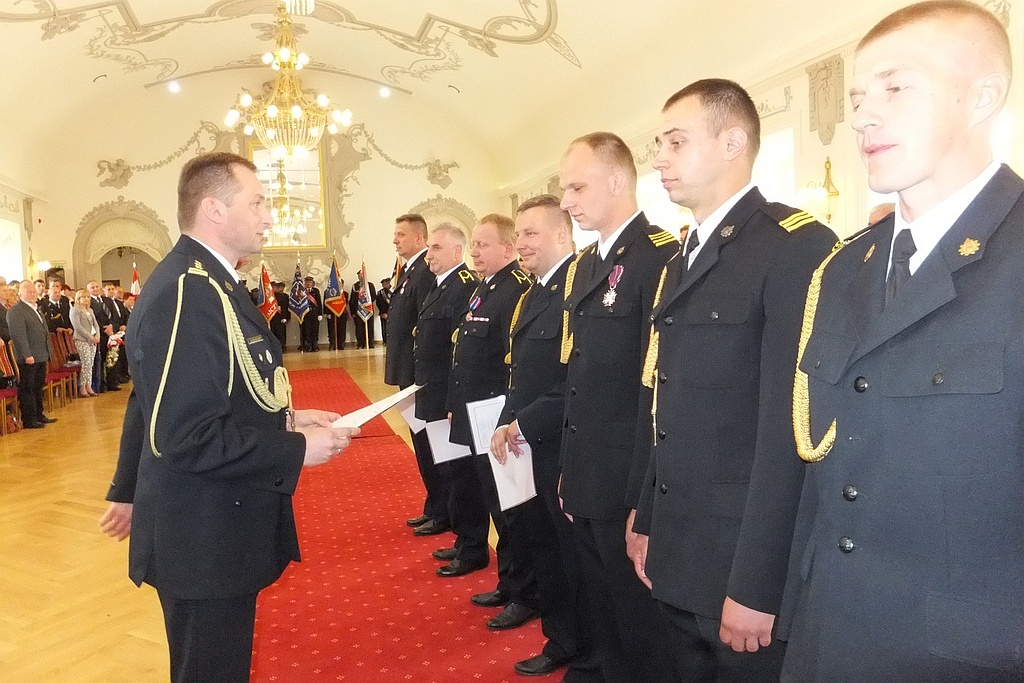 W Sali Królewskiej odbyły się uroczyste obchody Dnia Strażaka