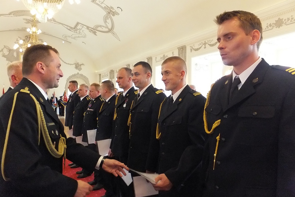 W Sali Królewskiej odbyły się uroczyste obchody Dnia Strażaka