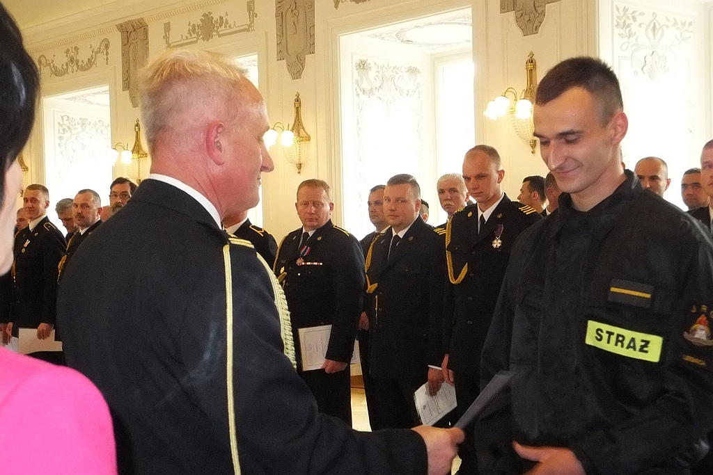 W Sali Królewskiej odbyły się uroczyste obchody Dnia Strażaka