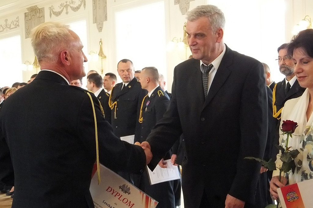 W Sali Królewskiej odbyły się uroczyste obchody Dnia Strażaka