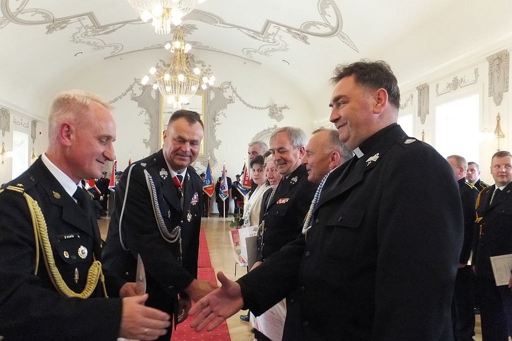 W Sali Królewskiej odbyły się uroczyste obchody Dnia Strażaka