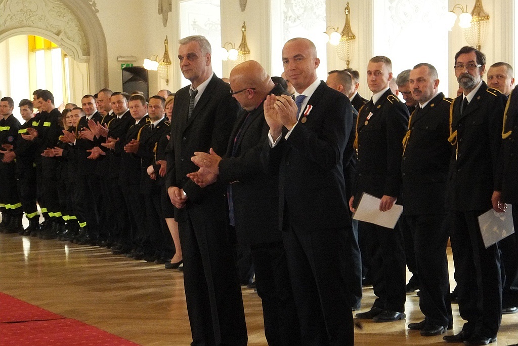 W Sali Królewskiej odbyły się uroczyste obchody Dnia Strażaka