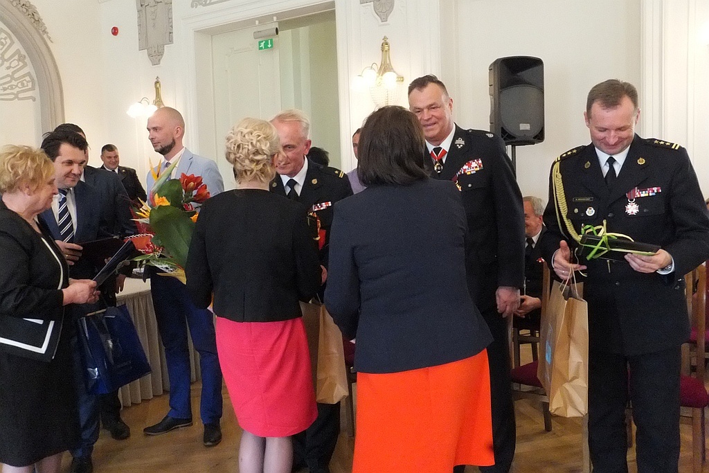W Sali Królewskiej odbyły się uroczyste obchody Dnia Strażaka
