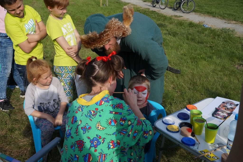 Nikt z mieszkańców nie mógł się nudzić na majówce w Grzybianach