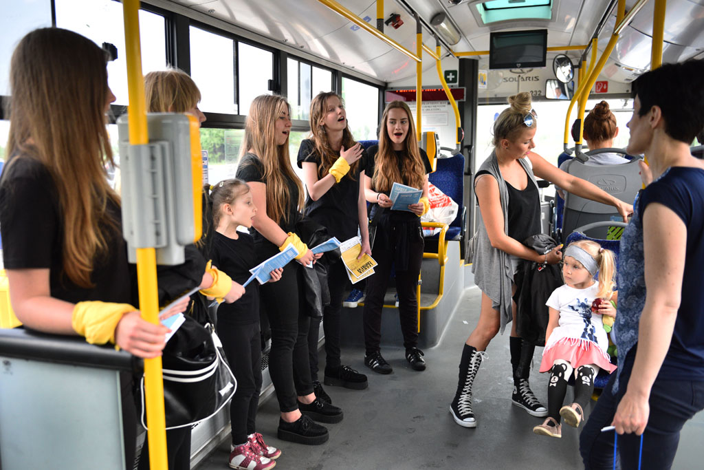 Śpiewem zapraszali na Ogólnopolski Turniej Chórów LEGNICA CANTAT