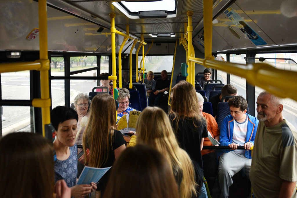 Śpiewem zapraszali na Ogólnopolski Turniej Chórów LEGNICA CANTAT