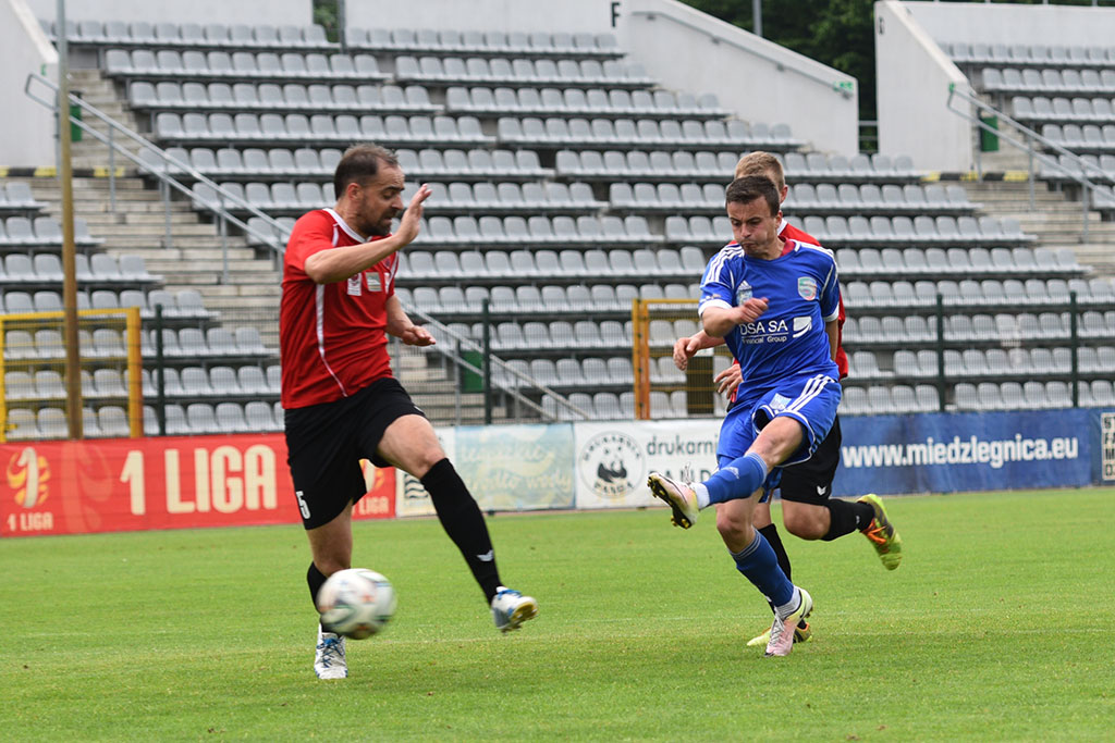 Piast Karnin był bez szans w starciu z rezerwami Miedzi