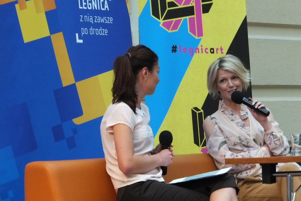 Magda Mołek była gościem legnickiego spotkania kobiet