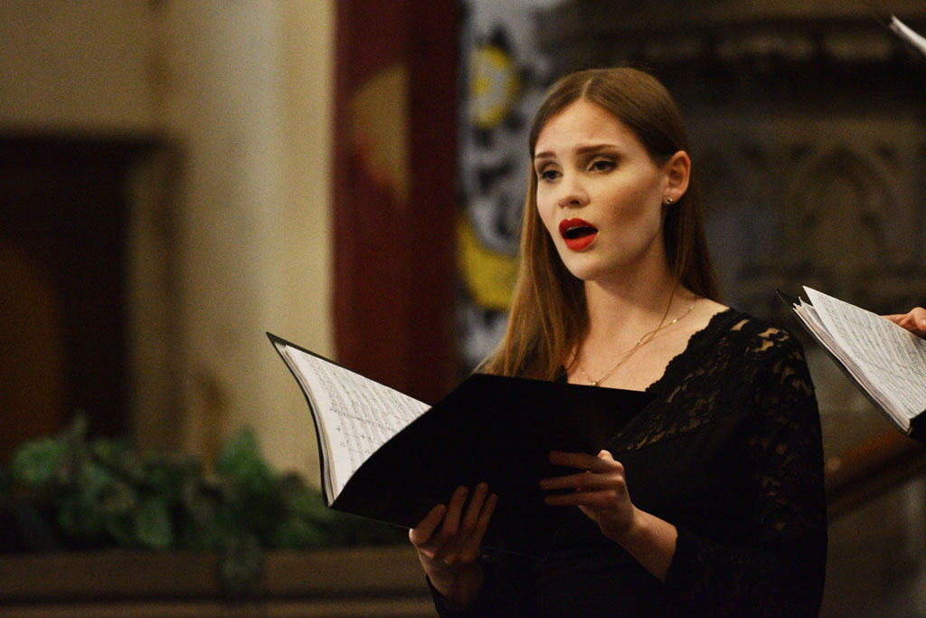 Chór Kameralny Akademii Muzycznej zaśpiewał w kościele Mariackim