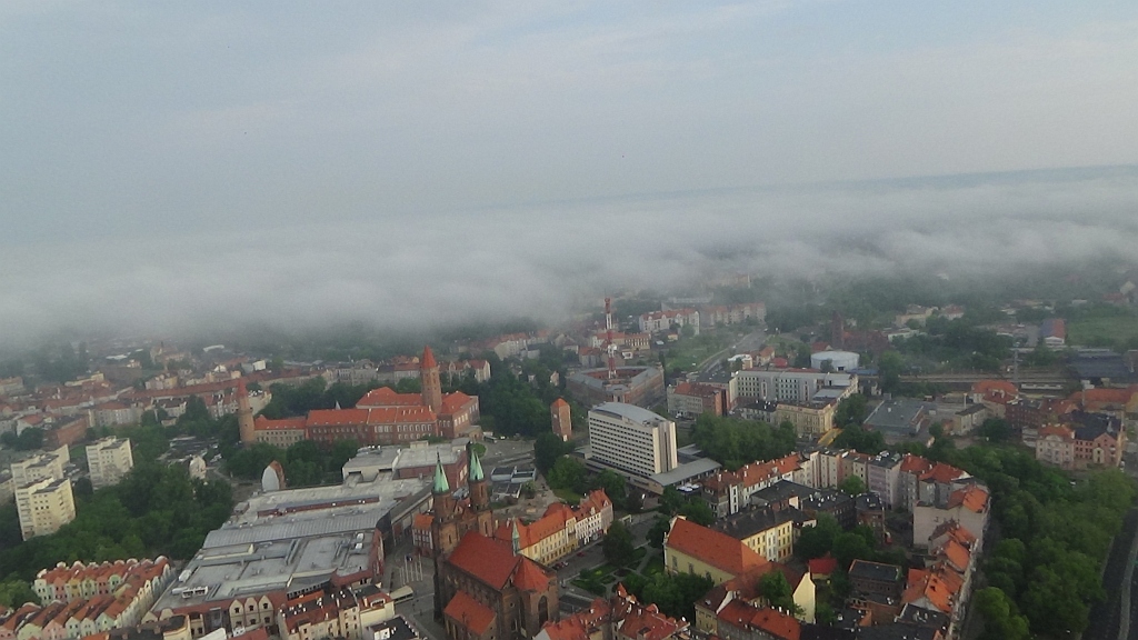 Jak piękna Legnica budzi się ze snu w sobotni poranek