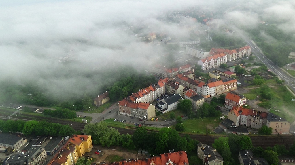 Jak piękna Legnica budzi się ze snu w sobotni poranek