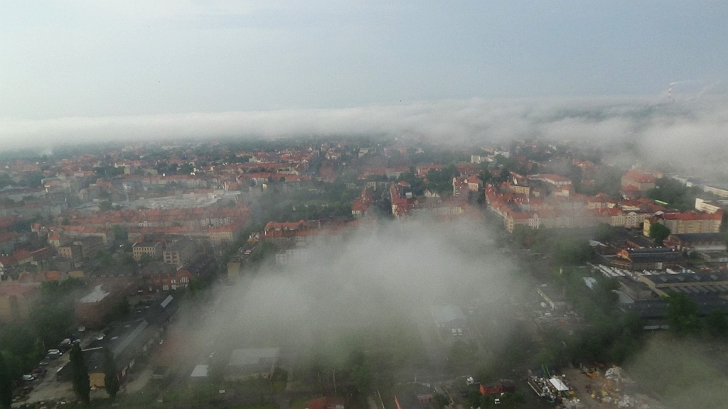 Jak piękna Legnica budzi się ze snu w sobotni poranek