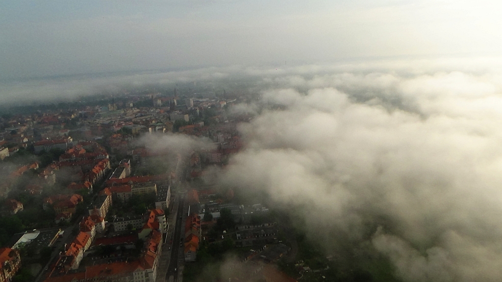 Jak piękna Legnica budzi się ze snu w sobotni poranek