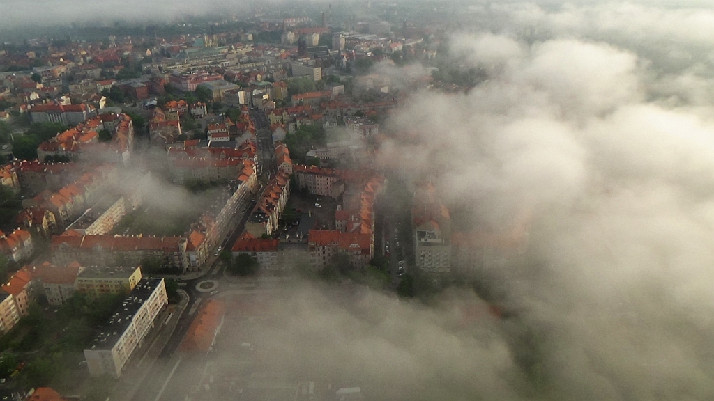 Jak piękna Legnica budzi się ze snu w sobotni poranek