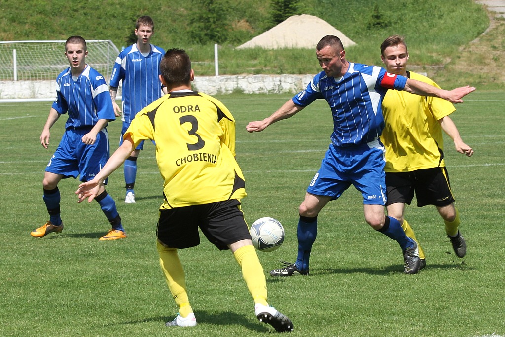 Konfeks wygrał z Odrą 4:0. Hat - trick Kamila Wójcika