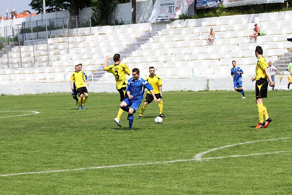 Konfeks wygrał z Odrą 4:0. Hat - trick Kamila Wójcika