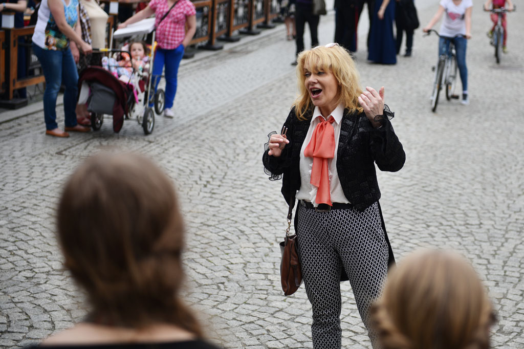 W centrum miasta i w parku śpiewali uczestnicy Legnicy Cantat 47
