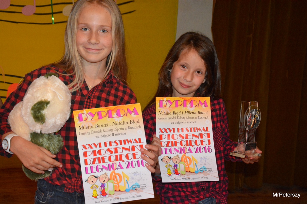 Festiwal Piosenki Dziecięcej „Legnica 2016” w DK „Atrium”