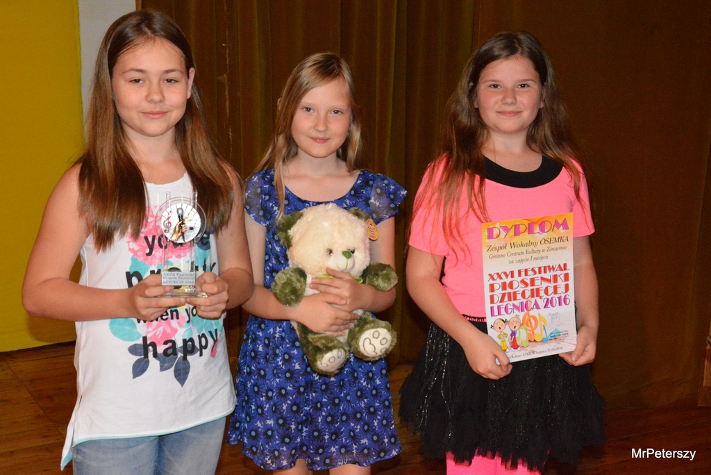Festiwal Piosenki Dziecięcej „Legnica 2016” w DK „Atrium”