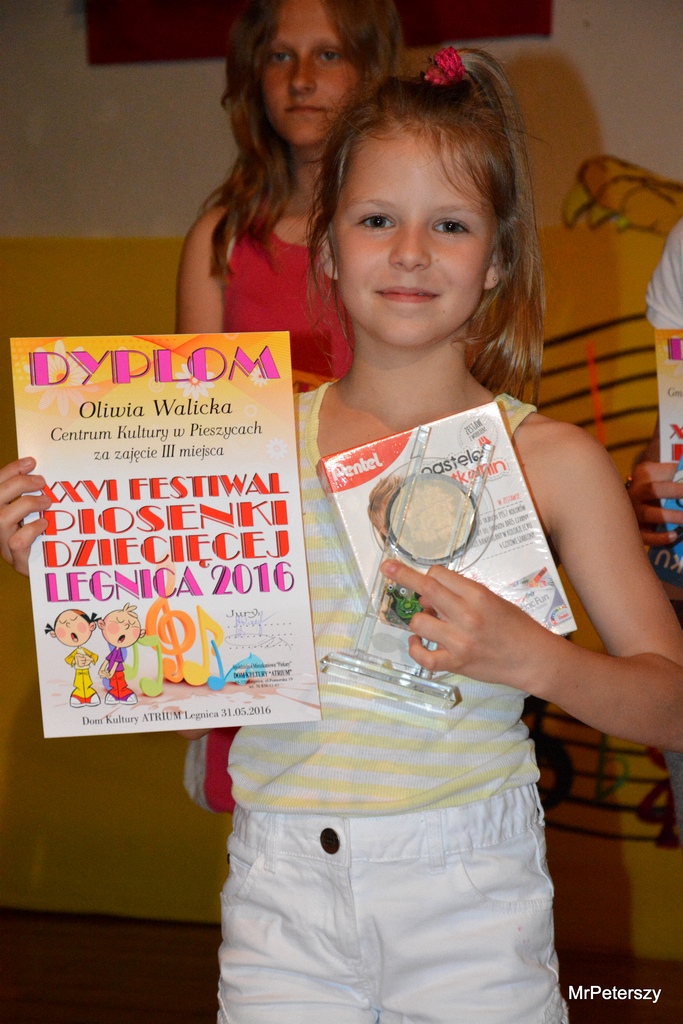 Festiwal Piosenki Dziecięcej „Legnica 2016” w DK „Atrium”