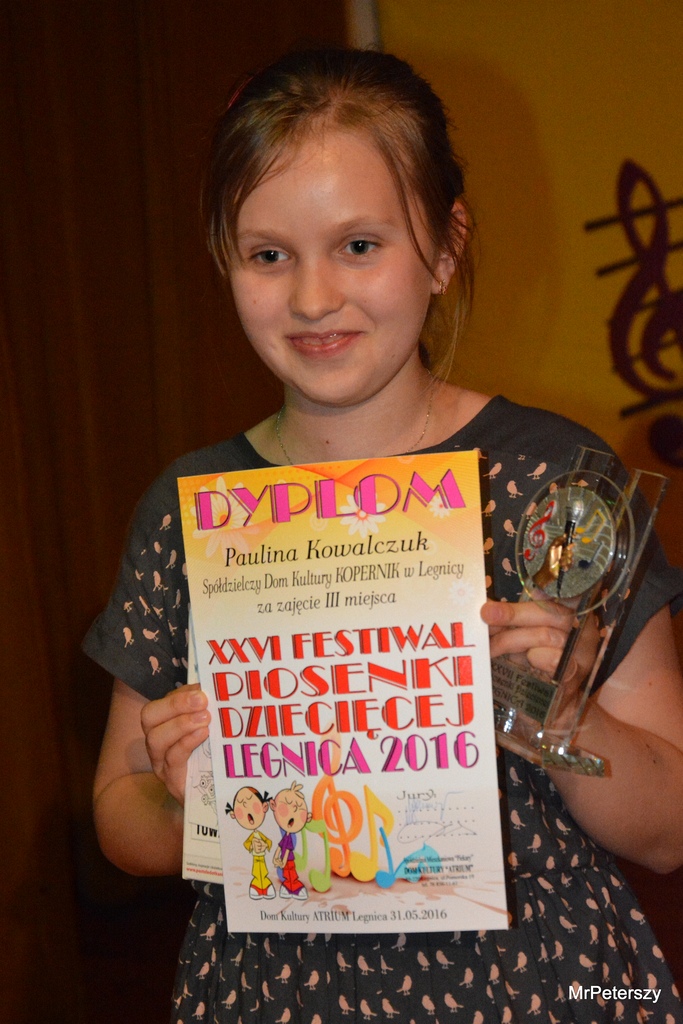 Festiwal Piosenki Dziecięcej „Legnica 2016” w DK „Atrium”