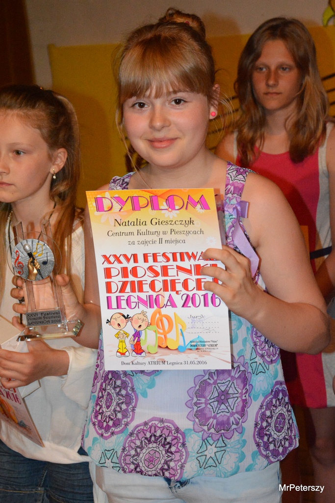 Festiwal Piosenki Dziecięcej „Legnica 2016” w DK „Atrium”